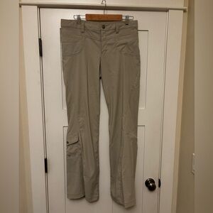 Athleta Hiking Pants in Stone - size 14T